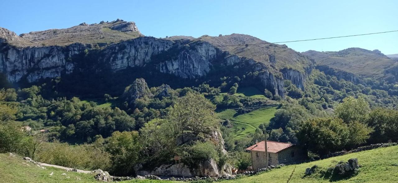 Amplia Y Comoda Casa De Piedra Con Porche Y Jardin San Roque de Ríomiera Exterior foto